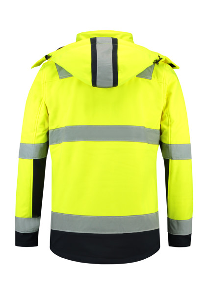 Softshellová bunda unisex Tricorp Bi-color EN ISO 20471 Softshell - Fluorescenčná Žltá / M