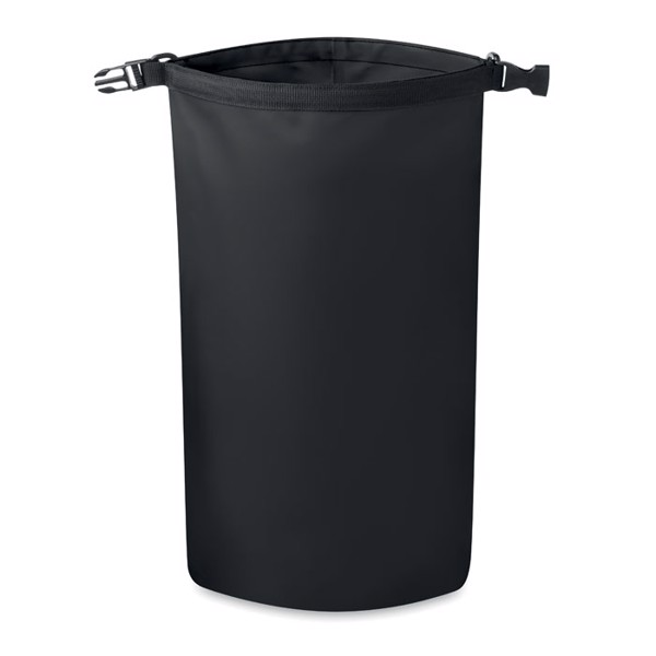 Vodotesna torba za potapljanje, PVC, 10L - Črna
