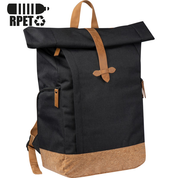 RPET Backpack DAGMAR - Black
