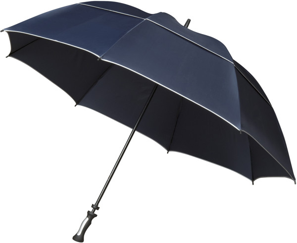 FALCONE - Parapluie tempte XXL - Manuel - Impermable au vent -  140 cm - Bleu marin