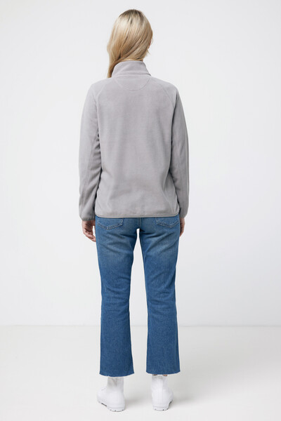 Mikrofleecová bunda IQONIQ Talung 240 g/m² - Storm Grey / 2XL