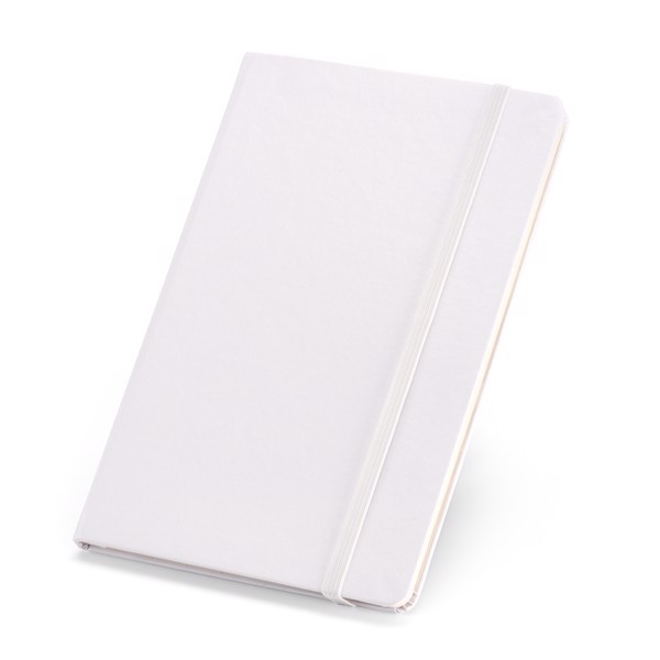 TWAIN. A5 notebook with lined sheets in ivory color - White