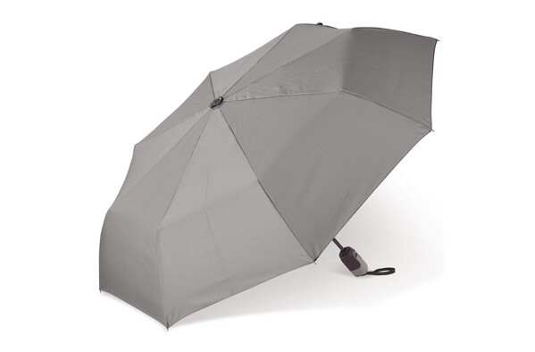 Deluxe foldable umbrella 22” auto open auto close - Grey