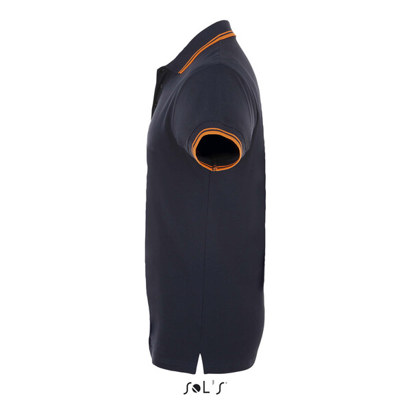 PASADENA pólo homem 200g Pasadena Men - French Navy / Laranja NéonXL
