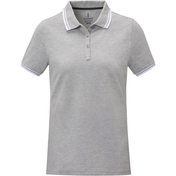 Polo Amarago tipping manches courtes femme - Gris / L