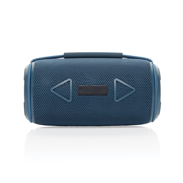 Enceinte 16W étanche IPX4 en plastique recyclé RCS Prisma - Bleu
