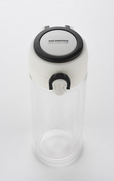 Glass bottle VAKO 260 ml - black
