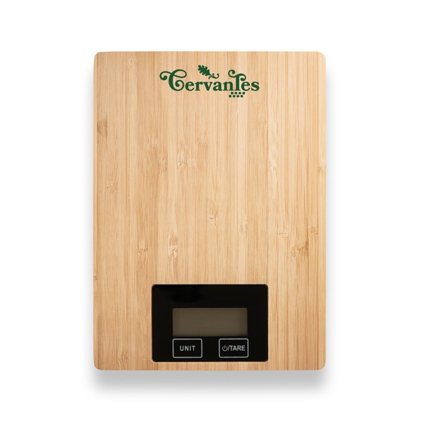 PS - HEISENBERG. Bamboo digital kitchen scale