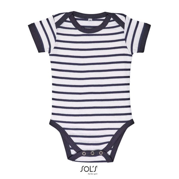 Sol's Miles Baby - Prugasti bodi - 3-6 months / 3-6 months