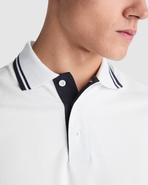 Poloshirt Montreal - RED/WHITE / S