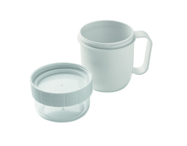 Gobelet en PP 450 ml Cup On Go - Blanc