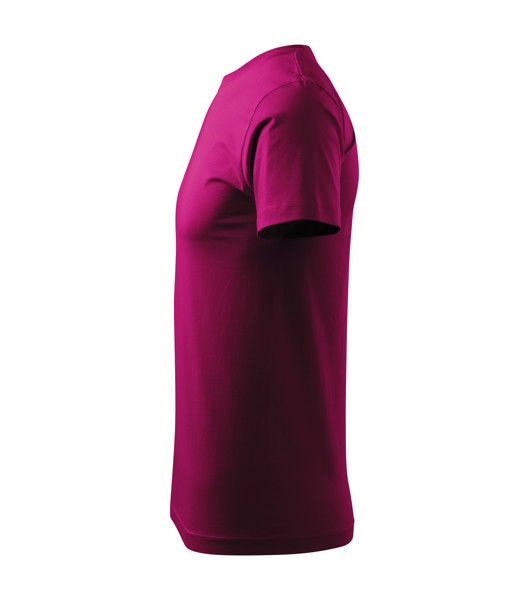 Tričko Pánske Malfini® Basic - Fuchsia Red / 2XL