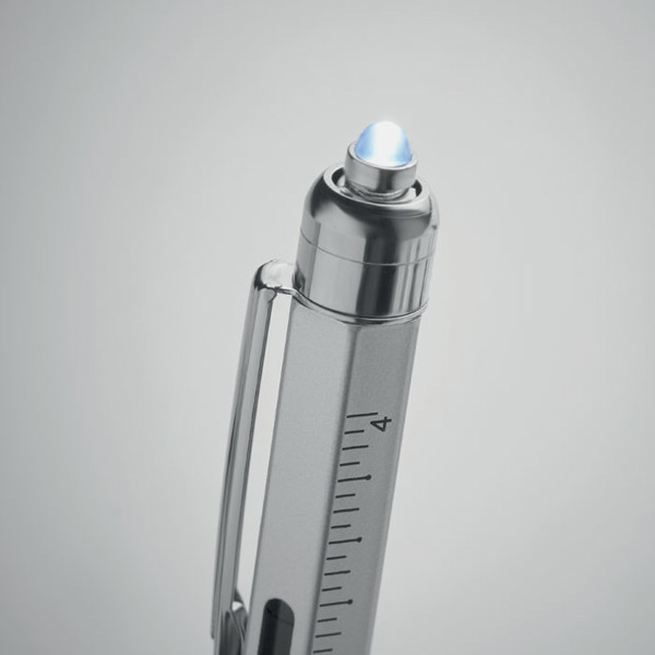 Spirit level pen with ruler Retool - Matt Silver