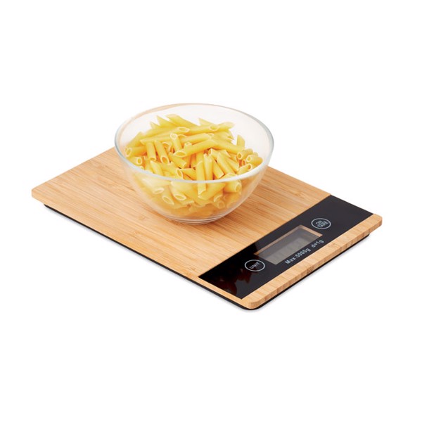 MB - Bamboo digital kitchen scales Precise