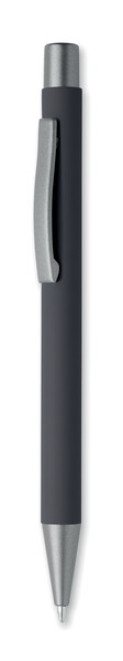 Recycled aluminium ball pen Nali - Black