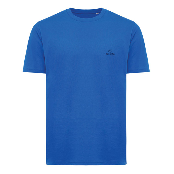 T-shirt léger en coton recyclé Iqoniq Sierra - Bleu Royal / XS