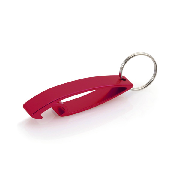 Portachiavi Apribottiglia Samo - Rosso