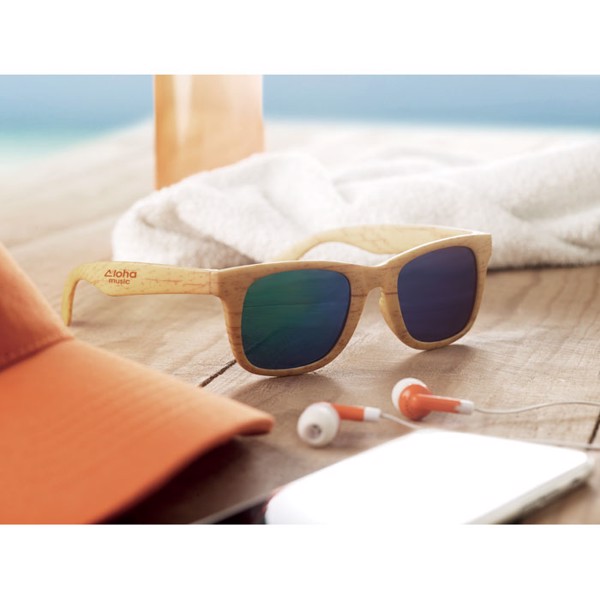 MB - Wooden look sunglasses Woodie