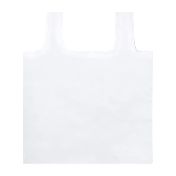 Sac shopping pliable en rpet Squber - Blanc