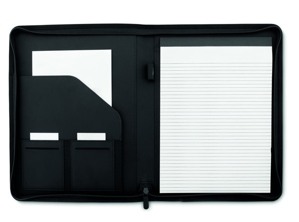 Cartella A4 con blocco Notes Folder - Grigio