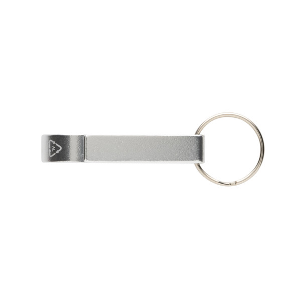 Xd Collection odpirač obesek za ključe, recikliran aluminij - Silver