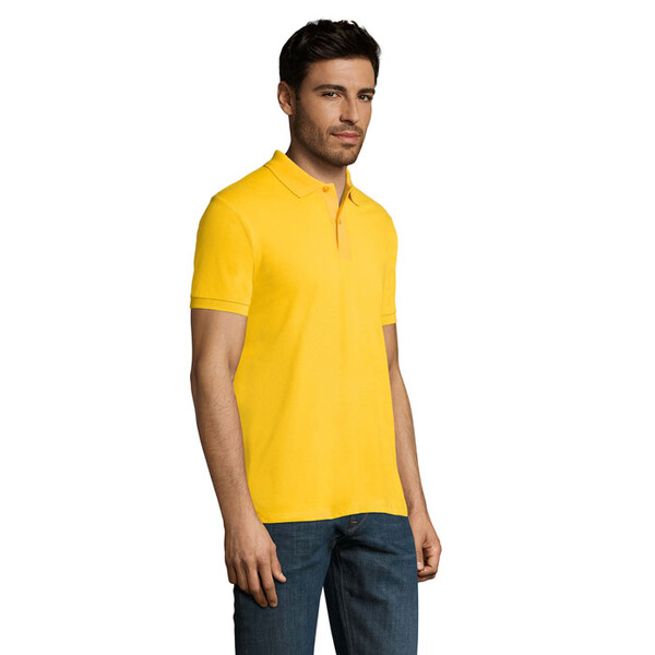 PERFECT MEN Polo homen 180g - DouradoXXL