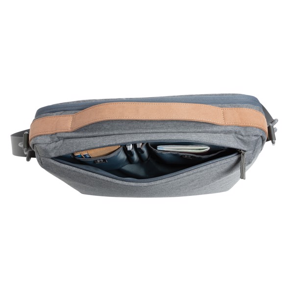 XD Xclusive laptop bag 15.6", rPET material - Grey