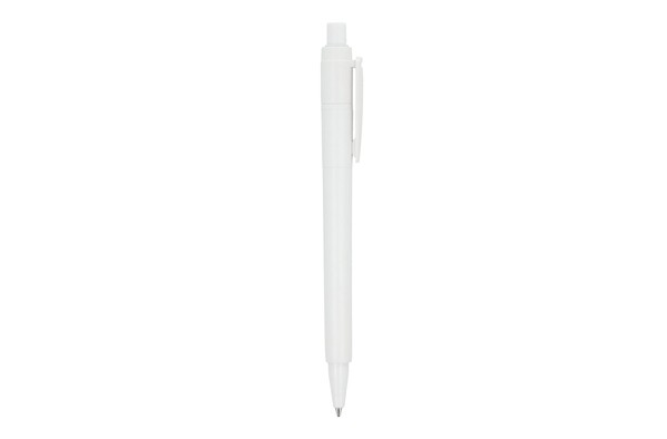 Kuglepen Baron 03 recycled hardcolour - Hvid
