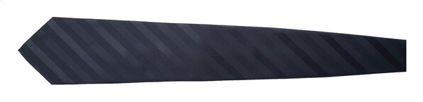 Krawat Stripes - Ciemnoszary