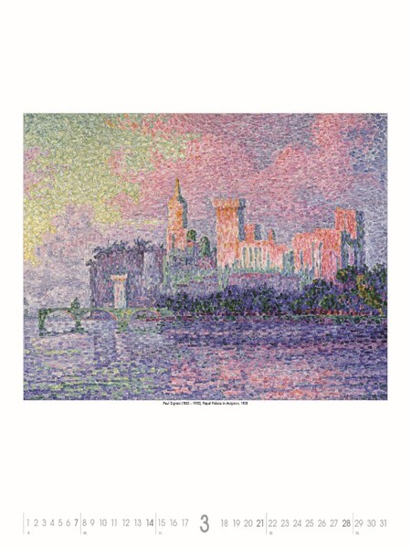 Nástenný Kalendár Impressionists 2027