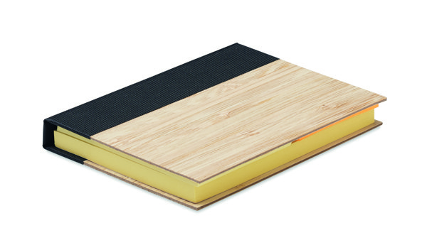 Set sticky notes capa de bambu Visionbam