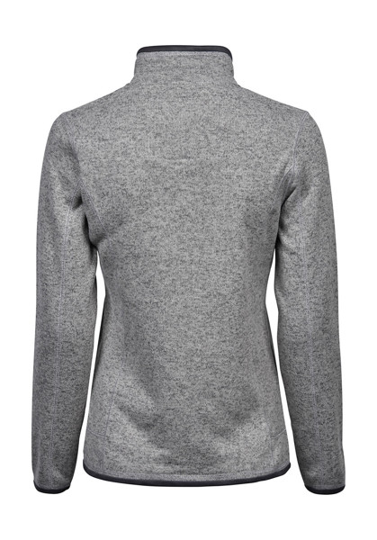 Ladies Outdoor Fleece Jacket - Grey Melange / XL