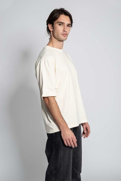 Jersey Max - Short Sleeve Crew Neck T Shirt - White / 2XL