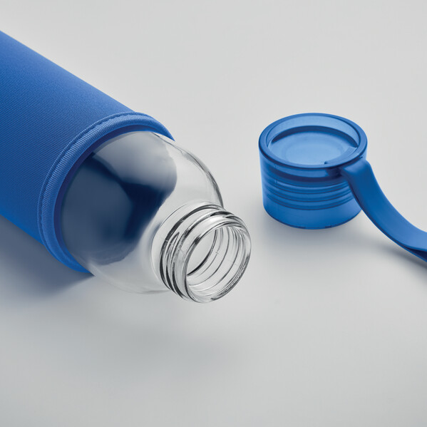 Bouteille verre recyclé 500 ml Ebor - Bleu Royal