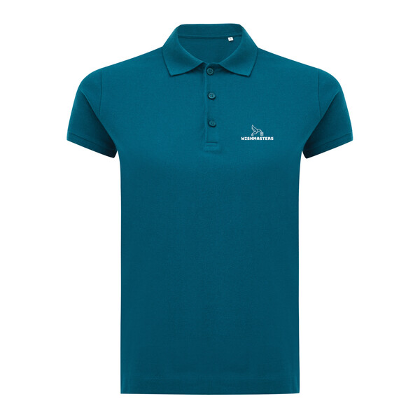 Dámské polo tričko IQONIQ Yosemite z recykl. bavlny - Dark Teal / XXS