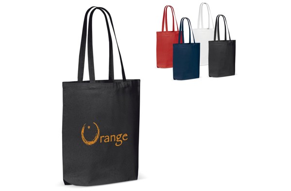 Shoulder bag canvas OEKO-TEX® 270g/m² 42x12x43cm - White