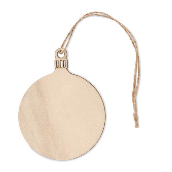 Wooden Tree bauble hanger Baly