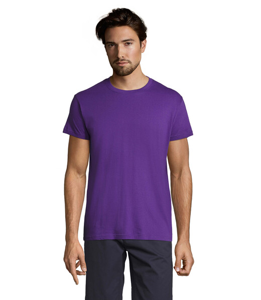 REGENT T-shirt unissex 150g - Roxo EscuroXS