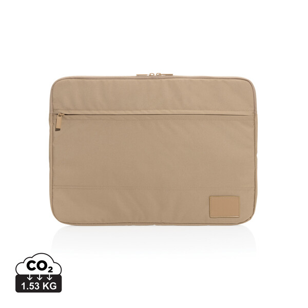 Obal na 15,6" notebook Impact z RPET AWARE™ - Béžová