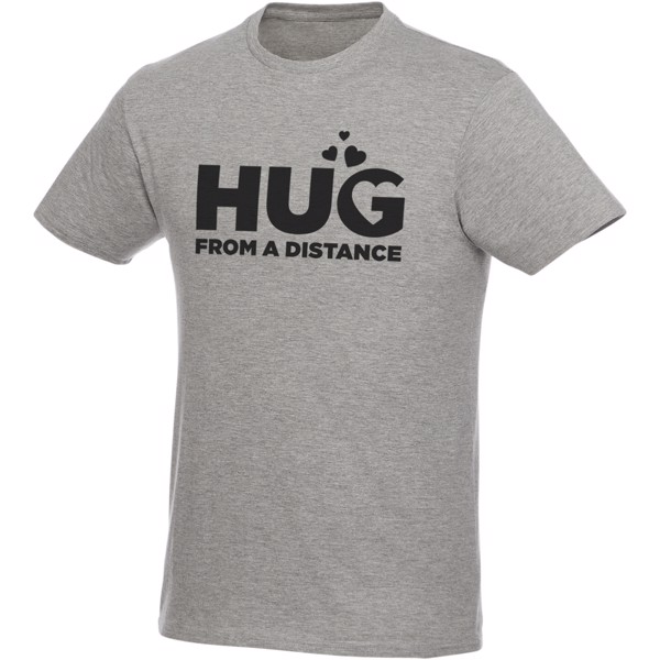 T-shirt de manga curta de homem "Heros" - Cinzento Urze / L