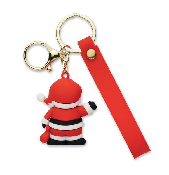 Santa keyring bag charm Santacharm