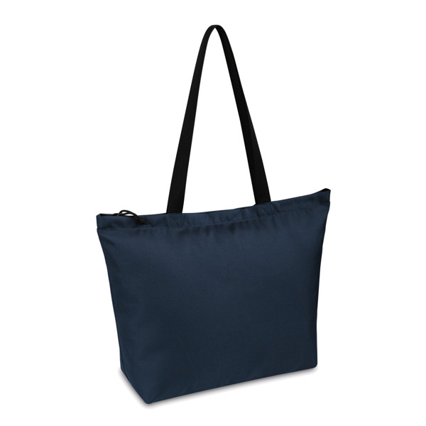 Sac shopping tote en rPET AWARE™ Renew - Bleu Marine