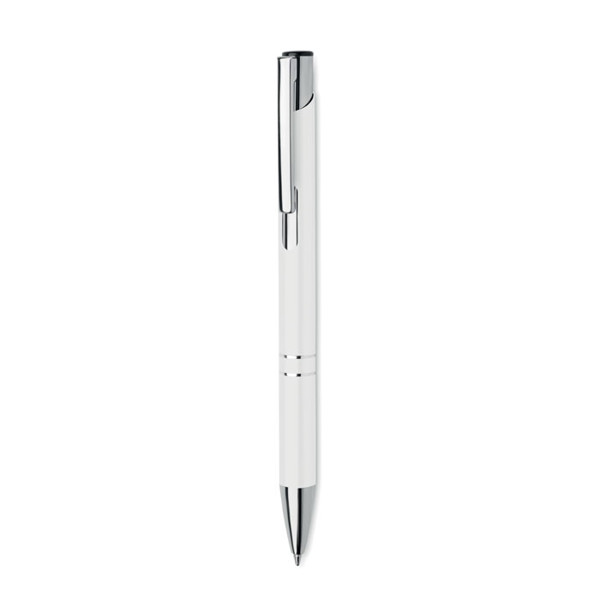 Recycled aluminium ball pen Bern Ra - White
