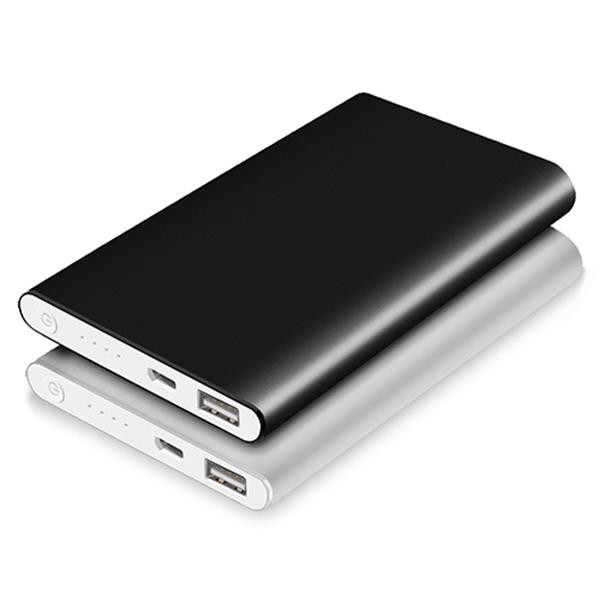 Power Bank Em Alumínio 4000Mah - Preto