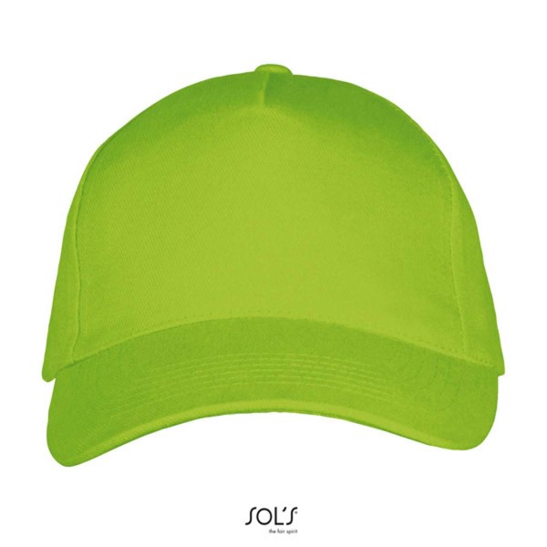 Sol's Long Beach - Καπέλο 5 πάνελ - Lime
