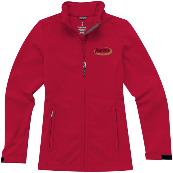 Giacca softshell Maxson da donna - Rosso / L