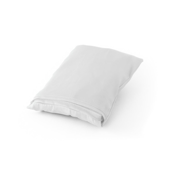 PLAKA. Foldable bag in 210D - White