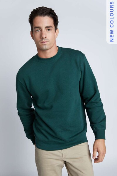 Premium Crewneck Sweatshirt - White / S