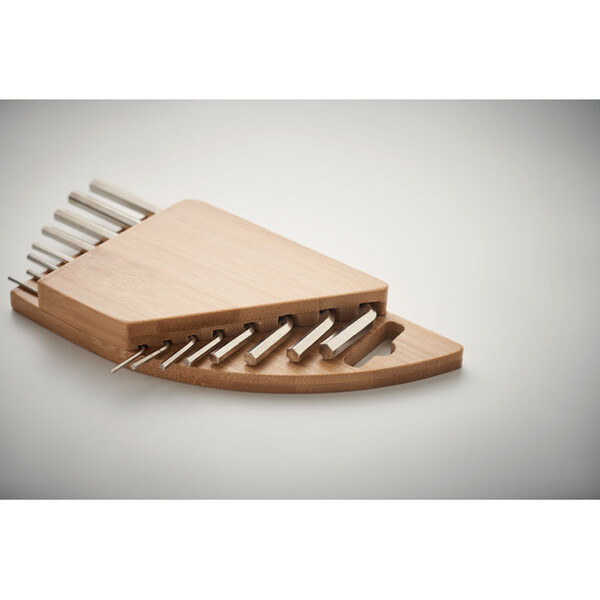 Hex key set in bamboo Karuvi