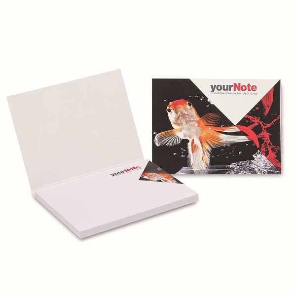 Soft Cover aus Papier mit 50 Haftnotizen (hergestellt in der EU) - Full Color